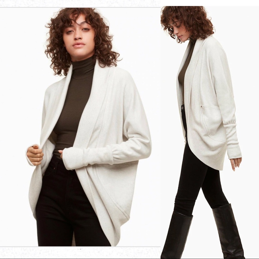 Aritzia Wilfred Diderot Open Front Circle Cocoon … - image 1